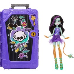 Mattel Monster High Skulltimate Secrets Gore-Geous Oasis Playset, Jinafire Long Doll And Accessories JDR52 194735288892