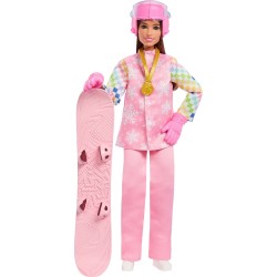 Mattel barbie snowboarder JKF78 194735348626