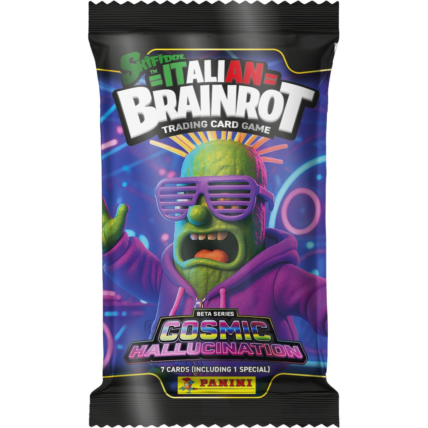Panini Italian Brainrot 2 Cosmic Hallucination Κάρτες Panini 1 Φακελάκι