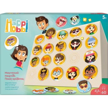 As company Happihobbi Who's Hiding? 60 Educational Paper Magnets For 5+ Years 1029-64083 5203068640835