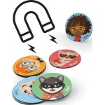 As company Happihobbi Who's Hiding? 60 Educational Paper Magnets For 5+ Years 1029-64083 5203068640835