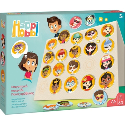 As company Happihobbi Who's Hiding? 60 Educational Paper Magnets For 5+ Years 1029-64083 5203068640835