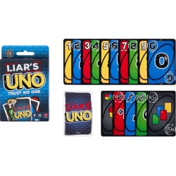 mattel uno liars uno liars JLH43 194735364275