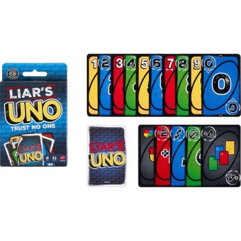 mattel uno liars uno liars JLH43 194735364275
