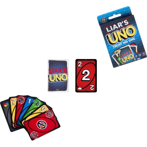 mattel uno liars uno liars JLH43 194735364275