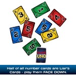 mattel uno liars uno liars JLH43 194735364275