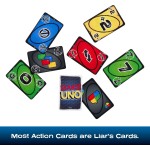 mattel uno liars uno liars JLH43 194735364275
