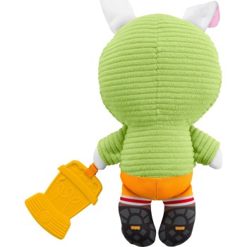 Mattel Fisher-price Friendship Forest Cuddle & Chime Bunny Plush Baby Sensory Toy With Teether JLB87 194735360420