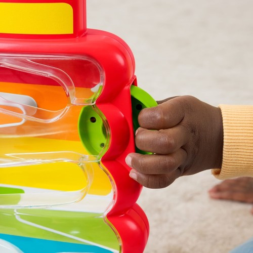 Mattel Fisher-price Drop Through Rock-a-stack Baby & Toddler Developmental Activity Toy, 5 Coins JLB81 194735360475