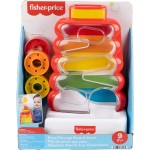 Mattel fisher-price κλασικη πυραμιδα - παιχνιδι με κρικους JLB81 194735360475