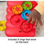 Mattel fisher-price κλασικη πυραμιδα - παιχνιδι με κρικους JLB81 194735360475