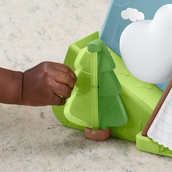 Mattel Fisher-price Friendship Forest Ball Drop Mountain Developmental Activity Toy for Baby, 5 Balls JLB88 194735360529
