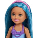 Mattel Barbie Chelsea Mermaid Small Doll With Blue Hair & Removable Hair Accessory, 6-Inch Toy JKH54 / JKH55 194735396375