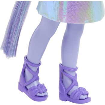 Mattel Barbie Chelsea Unicorn Small Doll With Purple Hair, Removable Tail, Shoes & Hair Accessory, 6-inch JKH54 / JKH58 19473539