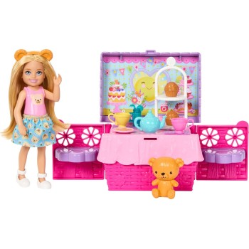 Mattel barbie chelsea σετ παρτυ με τσαϊ JJB40 194735338801