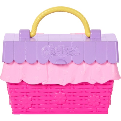 Mattel Barbie Family & Friends Club Chelsea Pop-Up Tea Party Playset With Small Doll & 10+ Accessories JJB40 194735338801