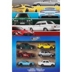 Mattel Hot Wheels Αυτοκινητακια - Euro Style Σετ Των 6 JLB25 194735359875