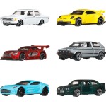 Mattel Hot Wheels Αυτοκινητακια - Euro Style Σετ Των 6 JLB25 194735359875