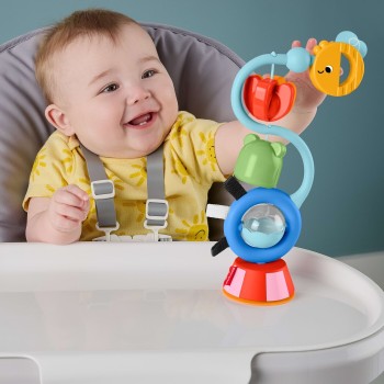 Mattel Fisher-price Sensory Sounds High Chair Toy, Tray Activity for Baby Ages 3+ Months JHB46 194735327201