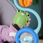 Mattel Fisher-price Sensory Sounds High Chair Toy, Tray Activity for Baby Ages 3+ Months JHB46 194735327201