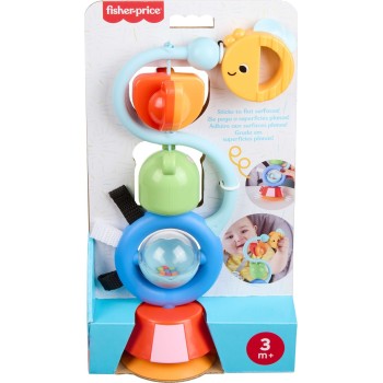 Mattel Fisher-price Sensory Sounds High Chair Toy, Tray Activity for Baby Ages 3+ Months JHB46 194735327201