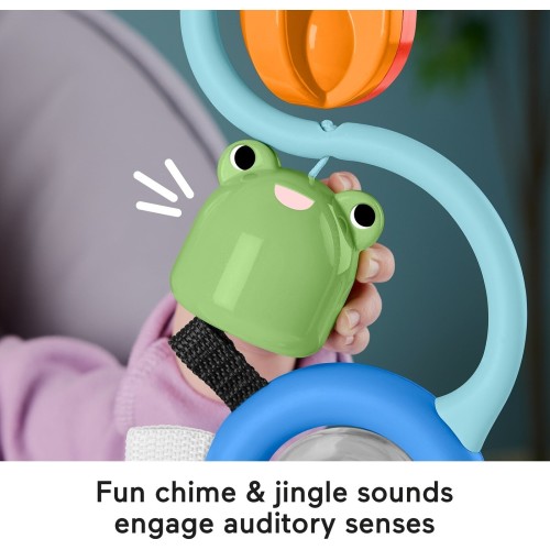 Mattel Fisher-price Sensory Sounds High Chair Toy, Tray Activity for Baby Ages 3+ Months JHB46 194735327201