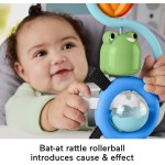 Mattel Fisher-price Sensory Sounds High Chair Toy, Tray Activity for Baby Ages 3+ Months JHB46 194735327201