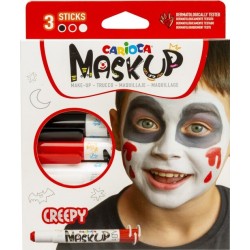 CARIOCA Mask up Creepy 3 pcs C43491 8003511434915