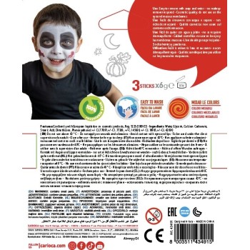 CARIOCA Mask up Creepy 3 pcs C43491 8003511434915