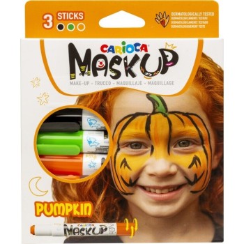 CARIOCA Mask up Pumpkin 3 pcs C43490 8003511434908