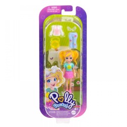 Mattel Polly Pocket Κούκλα Με Μοδες Mini Σετ Fashion Pack Small Κούκλα HNF50 / JCB21 194735267095