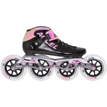 POWERSLIDE accel race pink 110/100 πατίνια - μαύρο/ροζ 19.904639 4040333584019