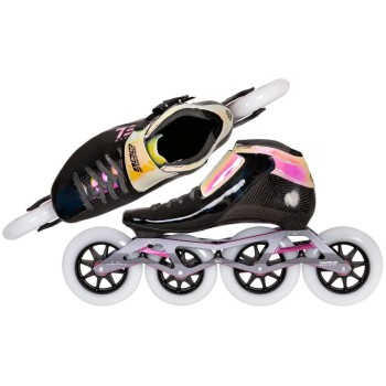 POWERSLIDE Accel Race Pink 110/100 Skates - Black/pink 19.904639 4040333584019