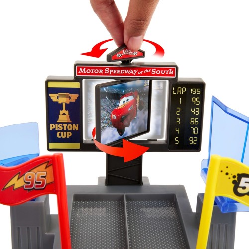 Disney Cars mattel cars - μεγαλη πίστα αγωνων piston cup για κολπα JHL42 194735334612