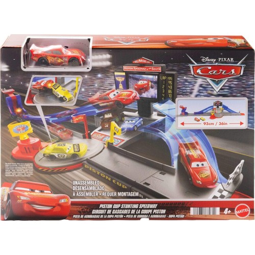 Disney Cars mattel cars - μεγαλη πίστα αγωνων piston cup για κολπα JHL42 194735334612