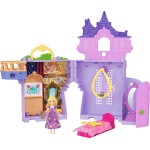 Mattel Disney Princess Rapunzel Storytime Stackers Doll House, Small Doll, Pascal Figure & 7 Accessories JDP61 194735288670