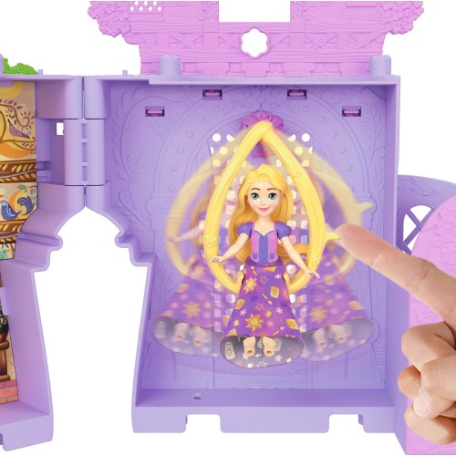 Mattel Disney Princess Rapunzel Storytime Stackers Doll House, Small Doll, Pascal Figure & 7 Accessories JDP61 194735288670