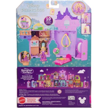 mattel disney princess μίνι κούκλες - το παλατι της ραπουνζελ JDP61 194735288670