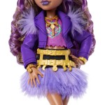 Mattel Monster High Clawdeen Wolf Fashion Doll in Furry Skirt With Pet Crescent and 7 Accessories JHK30 194735333592