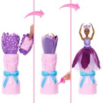 Mattel Barbie Petal Pop Scented Fashion Doll With Purple Dress, Reveal Accessories Like Bunny & More JMF58 194735375721