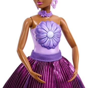 Mattel barbie petal pop - μωβ μαργαριτα JMF58 194735375721