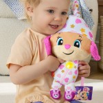 Mattel Fisher-Price Laugh & Learn Plush Cuddle N Snuggle Sis Pink JMM45 194735381142