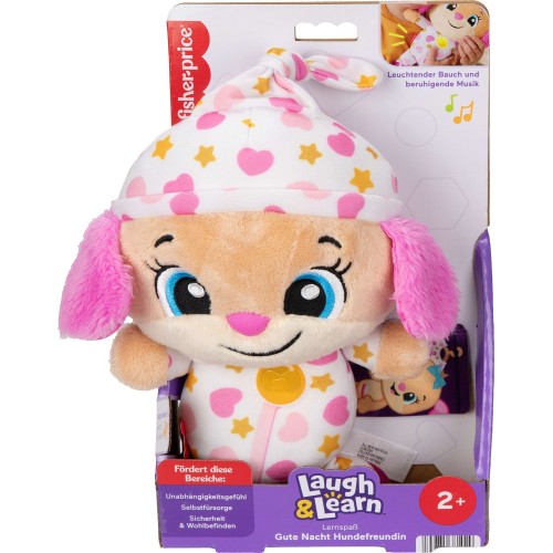 Mattel Fisher-Price Laugh & Learn Plush Cuddle N Snuggle Sis Pink JMM45 194735381142