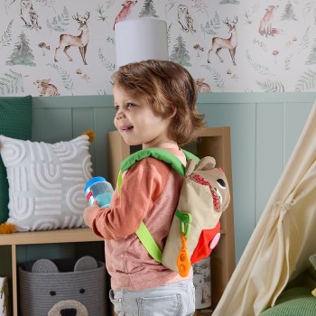 Mattel Fisher-price Friendship Forest Busy Bear Backpack, 9-piece Pretend Play Set for Toddlers & Kids JLB86 194735360512