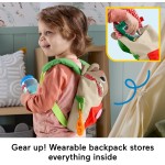 Mattel Fisher-price Friendship Forest Busy Bear Backpack, 9-piece Pretend Play Set for Toddlers & Kids JLB86 194735360512