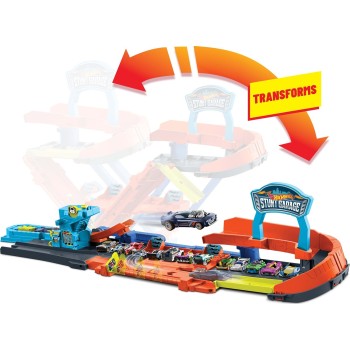 Mattel hot wheels hw city- πολυμορφικο γκαραζ - πιστα JHL94 194735334988