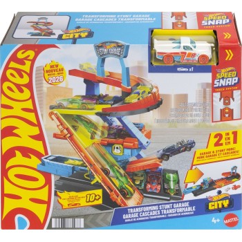 Mattel hot wheels hw city- πολυμορφικο γκαραζ - πιστα JHL94 194735334988