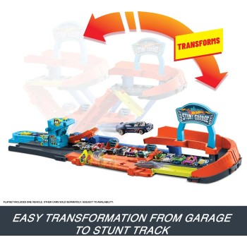 Mattel hot wheels hw city- πολυμορφικο γκαραζ - πιστα JHL94 194735334988