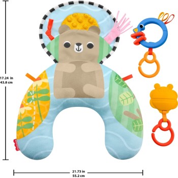 Mattel fisher-price μαξιλαράκι δραστηριοτήτων με αρκουδάκι JHB44 194735327195
