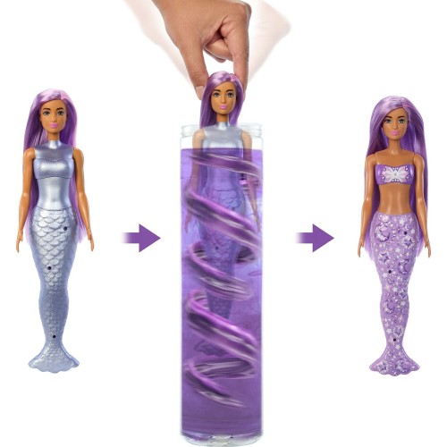 Mattel Barbie Color Reveal Mermaid Series Doll & Accessories With 6 Surprises (Styles May Vary) JMW61 / JJP72 194735340385